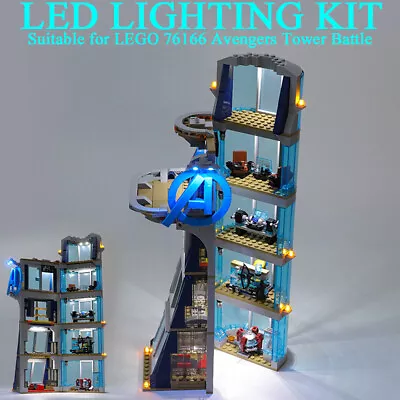 Buy LED Light Kit For LEGOs 76166 Avengers Tower Battle No Model • 29.51£