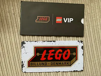 Buy LEGO 5007016 VIP Retro Tin Sign New Rare Quick Dispatch • 24£