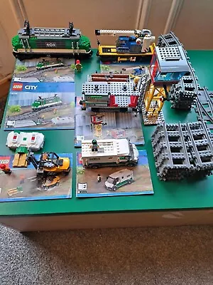 Buy LEGO 60198 Cargo Train  (0)-2 Boxed With Instructions Retired Set • 120£