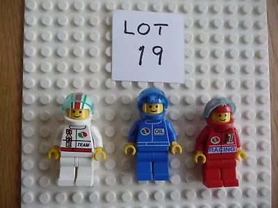 Buy Lego, Lot 19, 3x Lego Octan Workers From Set 6335, Minifigures, Job Lot. • 0.99£