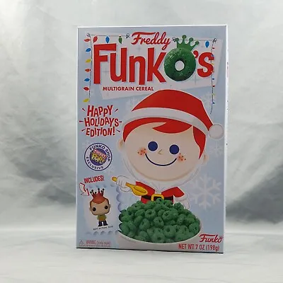 Buy Holiday Freddy Funko Funkos Cereal With Pocket Pop Vinyl Figure Breakfast • 26.99£