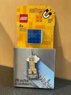 Buy LEGO Empire State Building Magnet 854030 - BRAND NEW SEALED (RETIRED PRODUCT) • 24£