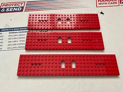 Buy Lego Train 9v 4565 6584a 4093a 6x24 6x28 Used Red Bases. Free Postage In The UK • 25£