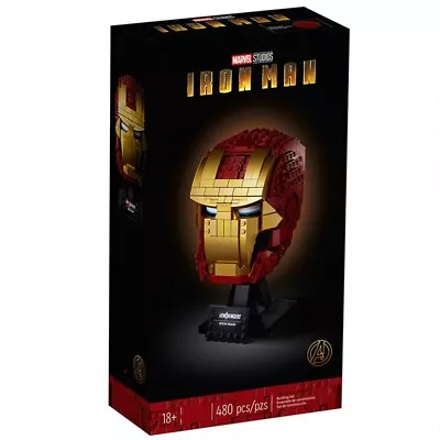 Buy Lego Iron Man Helmet  480pcs The Box Does Not Have Lego Stamp • 49.99£