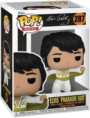 Buy Elvis Presley - Elvis Pharaoh Suit 287 - Funko Pop! Vinyl Figure • 30.22£