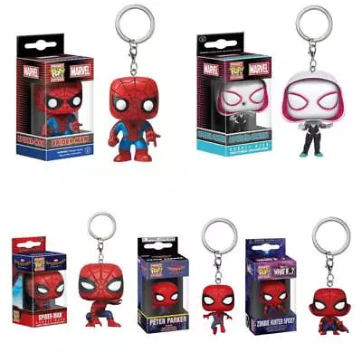 Buy Funko Pop Spider-Man Gwen Toy Keychain Model Pendant Kid Collection Gift- • 10.79£