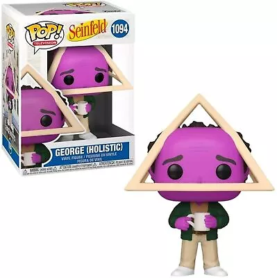 Buy Funko POP! TV: Seinfeld - Holistic George With Purple Face (Target Exclusive) • 23.68£