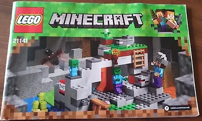 Buy LEGO Minecraft Playset 21141 The Zombie Cave Steve *Retired*RARE*hard To Find* • 6.99£