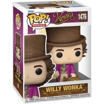 Buy Pop Movies Wonka - Willy Wonka  . 3.75  Pop Vinyl Figure Funko  1476  Brand New • 16.95£