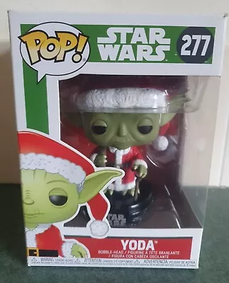Buy COLLECTABLE  FUNKO  POP  Yoda (Santa)  #277 BOXED CHRISTMAS  • 17.99£