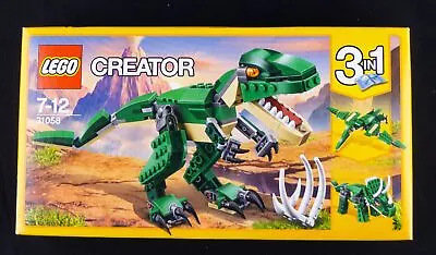 Buy Lego 31058  Mighty Dinosaur, 3-in-1. Brand New, Gift Condition  7-12 • 13.95£