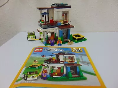 Buy LEGO CREATOR 3 In 1 SET 31068 MODULAR MODERN HOUSE WITH INSTRUCTIONS • 8.99£