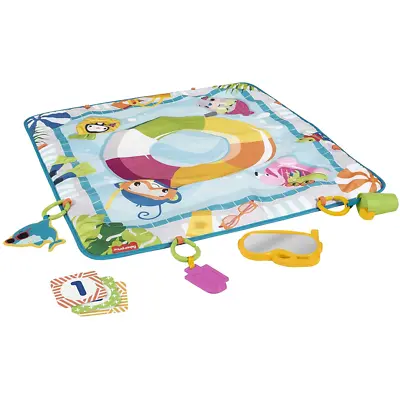 Buy Fisher-Price Fun Activity Mat Baby Activity Mat Gym Toys Tummy Play Age 0+ New • 17.99£