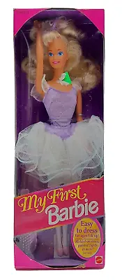 Buy 1993 My First Barbie Doll / Ballerina / Ballet Dancer / Mattel 11294, NrfB • 66.95£