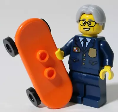 Buy LEGO City Chief Wheeler Minifigure 60246 Police City Adventures Cop Genuine • 12.99£