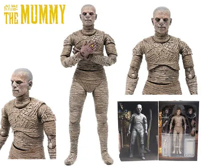 Buy NECA Universal Monsters Horror Mummy Ultimate 7'' Action Figure Halloween Toys • 34.99£