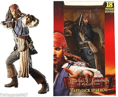 Buy Pirates Of The Carribean Jack Sparrow At World ´S End 45cm Action-Figure Neca • 158.26£