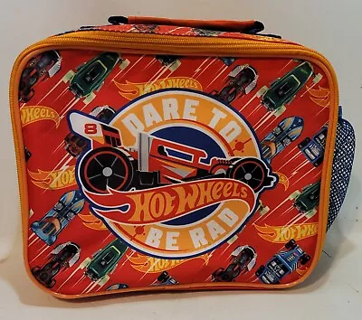 Buy Vintage Dare To Be Rad HOT WHEELS Kids Lunch Bag 2001 • 7.99£