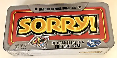 Buy Hasbro Gaming Sorry Road Trip Travel Board Game Portable Case New Sealed • 9.44£