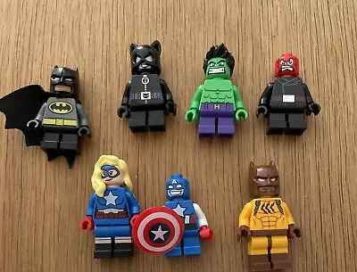Buy Lego Superheroes Figures Bundle. Mighty Micros Hulk Spiderman Cat Woman Batman • 12.99£