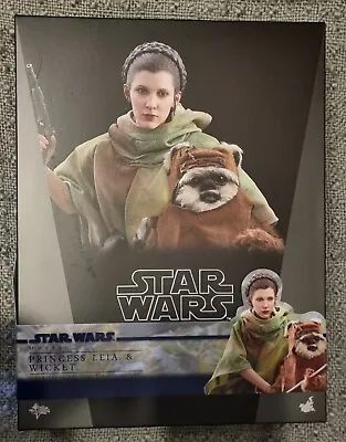 Buy Hot Toys Star Wars Princess Leia & Wicket 1:6 Figures Return Of The Jedi MMS551  • 499.99£