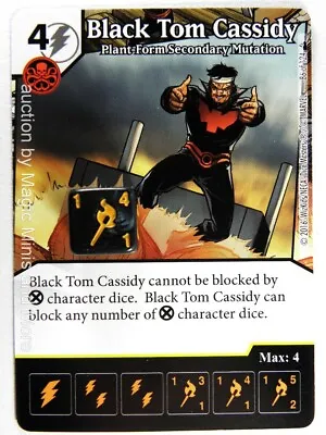 Buy Deadpool FOIL ~ BLACK TOM CASSIDY Plant Mutation #86 Rare Dice Master Card & Die • 2.82£