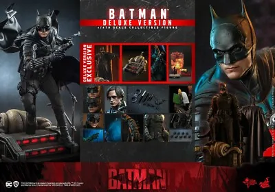 Buy Hot Toys The Batman MMS639 Deluxe With Shippers New Sealed Next Day Delivery.  • 390£