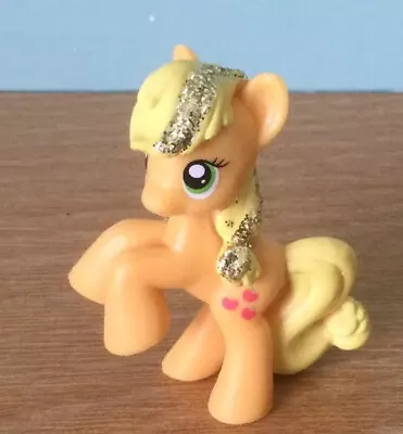 Buy My Little Pony  G4 Mini Figure  Applejack With Glitter Mane. Rare. VGC • 3.30£
