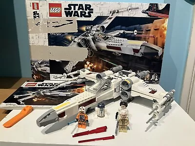 Buy Lego Star Wars Luke Skywalker X Wing Fighter 100% Complete With Figures • 20£