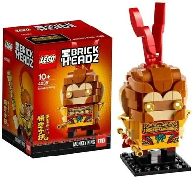 Buy LEGO BRICKHEADZ: Monkey King (40381) FREE POSTAGE!! Cheapest On Ebay! • 14.50£