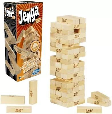 Buy Hasbro Jenga Classic, Children's Game That Promotes The Speed Of Reaction, From • 22£