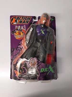 Buy Brand New Sealed Action Man Hasbro DR.X Cyber Rocket Arm Figure 2001 • 29.99£