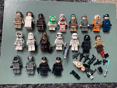 Buy Lego Star Wars Genuine Minifigures Bundle SUPER !!! • 54.99£