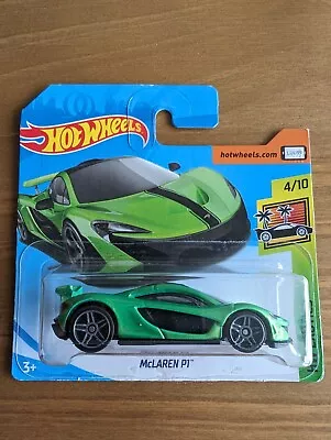 Buy Hot Wheels McLaren P1 Green - Short Card  • 7.99£