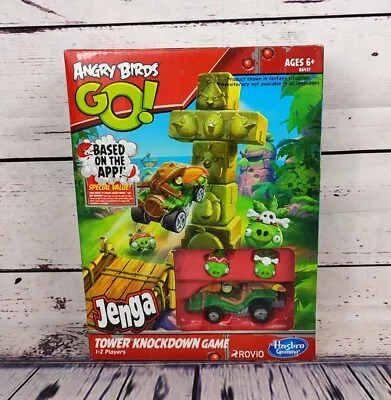 Buy Angry Birds Go Jenga Tower Knockdown Game Hasbro 2013 (Complete Sealed) • 14.89£