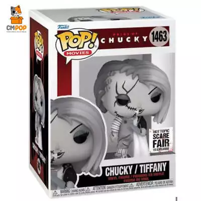 Buy Chucky/Tiffany- #1463 - Funko Pop! - Bride Of Chucky - Hot Topic Scare Fair Excl • 25.99£