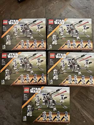 Buy LEGO Star Wars 75345 501st Clone Troopers Battle Pack NEW X5 • 40£