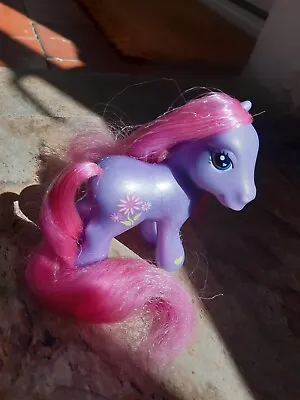 Buy My Little Pony G3 Petal Blossom Extra Super Long Hair Horse 2002 • 6£