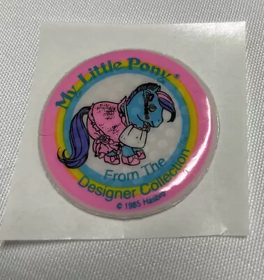 Buy Vintage 1985 G1 My Little Pony Puffy Sticker From The Designer Collection • 15.17£