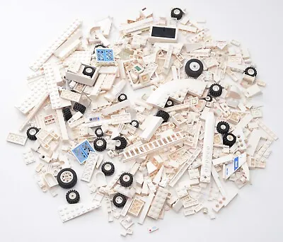Buy Lego Half A Kilo White Bricks And Pieces 500g Mixed Bundle Genuine  • 9£
