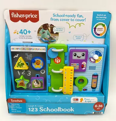 Buy Fisher-Price Laugh And Learn 123 Schoolbook YJN001 NG • 19£