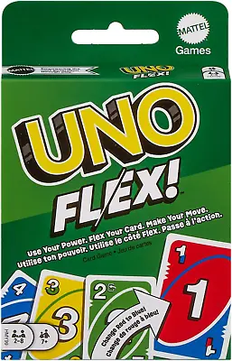 Buy Mattel Games UNO Flex, Family Card Game For Kids And Adults For Party Game Night • 8.91£
