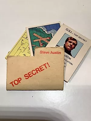 Buy Kenner 1975 Six Million Dollar Man Oscar Goldman Suitcase Secret Documents STEVE • 25£