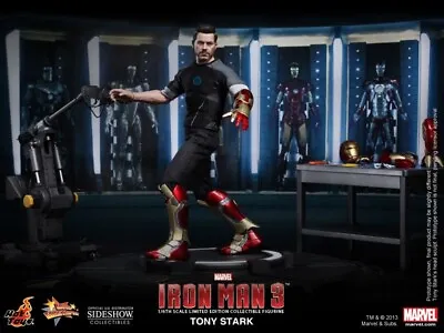 Buy Hot Toys MMS191 Tony Stark ( Armor Testing Version ) 1/6 Scale Limited Edition • 190£