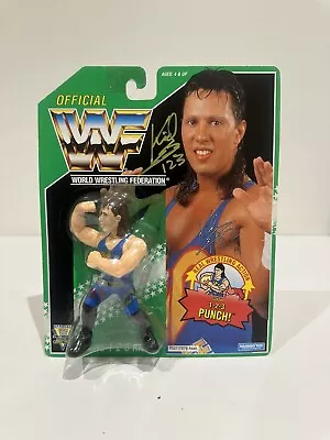 Buy 123 Kid WWF - Hasbro 1994 - Series 11 - MOC - Wrestling Figure - Auto ✍️ • 1,158.94£