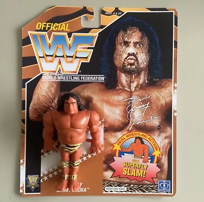 Buy WWF Superfly Jimmy Snuka Hasbro Figure With Custom Backing Card • 12.99£
