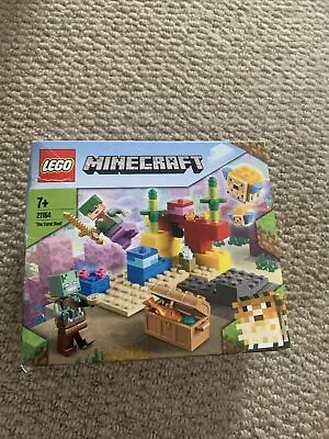 Buy LEGO Minecraft: The Coral Reef (21164) • 4£