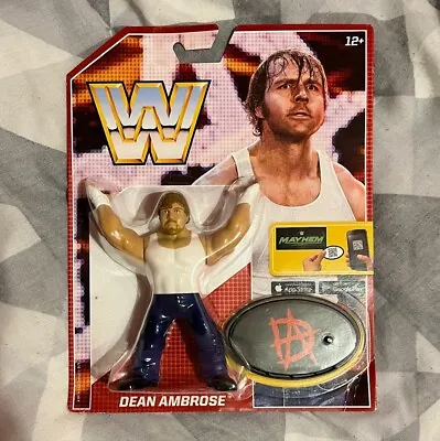 Buy Bnib Wwe Mattel Retro Series 3 Dean Ambrose Wrestling Action Figure Hasbro Wwf • 11.39£