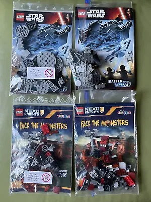 Buy Bundle Of LEGO Promo Sets Star Wars And Next Knights Toys'r'us Exclusive, 2 Each • 12£