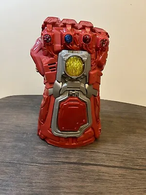 Buy Marvel Avengers Endgame Red Iron Man Infinity Gauntlet Fist Lights And Sound • 6.99£